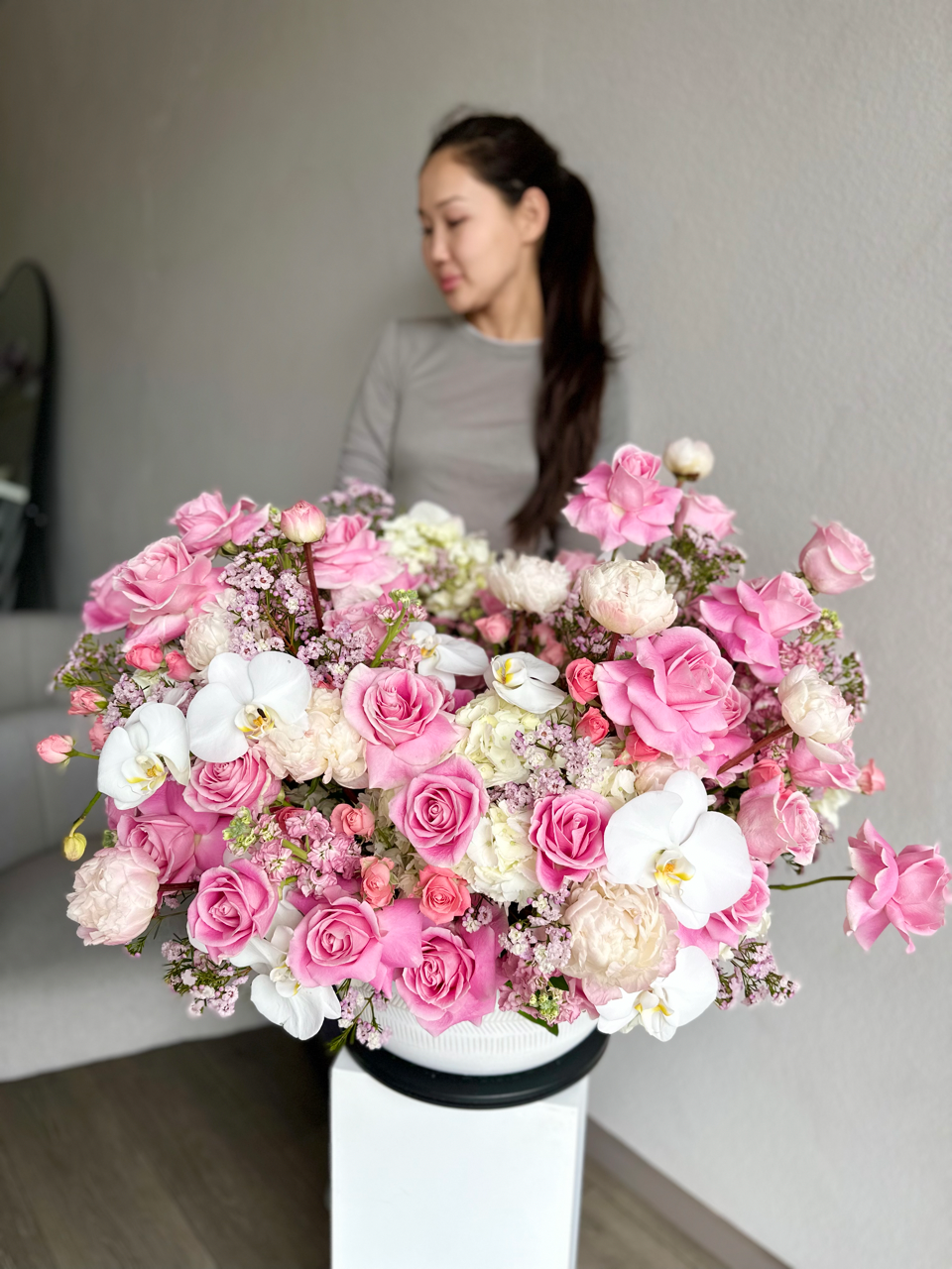 Grand Pink Rose Symphony