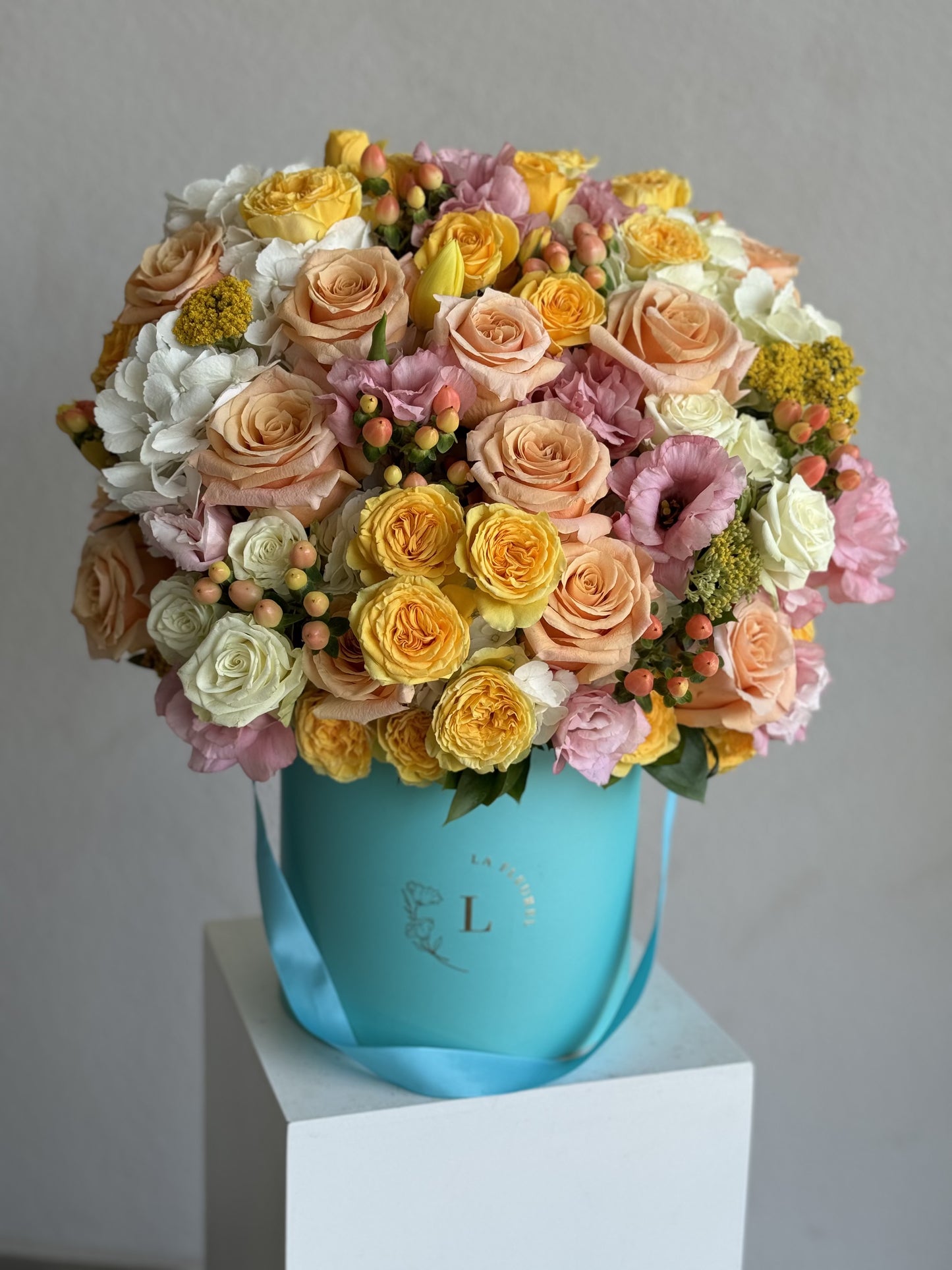 Sunny Delight in a Tiffany color box